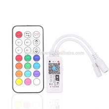DC9-28V MINI Wifi RGBW led Controller with 21key remote